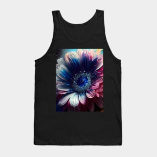 Floral Artwork Designs Tank Top